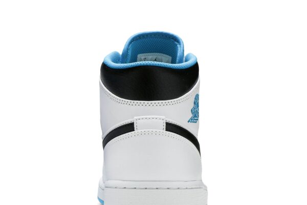 Jordan 1 Mid Laser Blue 554724-141 - Nicesk photo 7