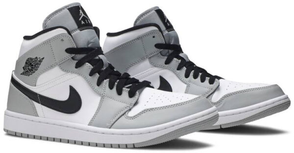 Jordan 1 Mid Light Smoke Grey 554724-092 - Nicesk photo 3