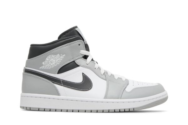 Jordan 1 Mid Light Smoke Grey Anthracite 554724-078 - Nicesk photo 1