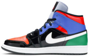 Jordan 1 Mid Multi Patent (Women's) CV5276-001 - Nicesk photo 2