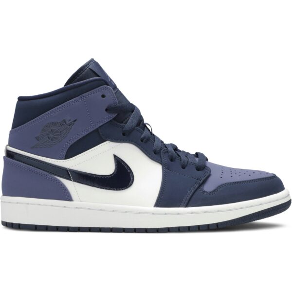Jordan 1 Mid Obsidian Sanded Purple 554724-445 - Nicesk photo 1