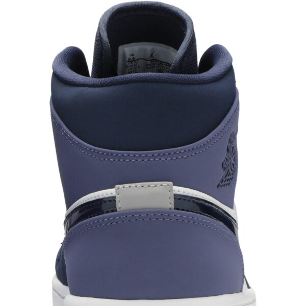 Jordan 1 Mid Obsidian Sanded Purple 554724-445 - Nicesk photo 7