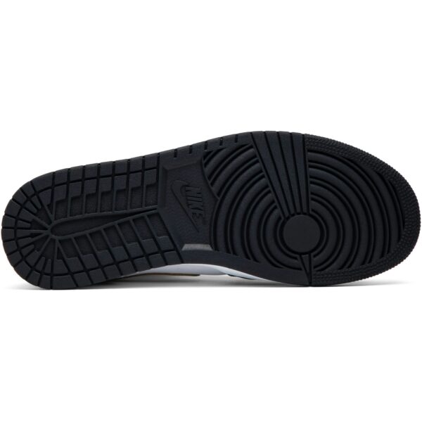 Jordan 1 Mid Patent Black White Gold 852542-007 - Nicesk photo 4