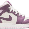 Jordan 1 Mid Pro Purple Desert Sand (GS) 555112-500 - Nicesk photo 1