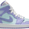 Jordan 1 Mid Purple Aqua 554724-500 - Nicesk photo 1
