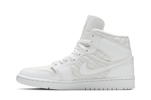 Jordan 1 Mid Quilted White (Women's) DB6078-100 - Nicesk photo 3