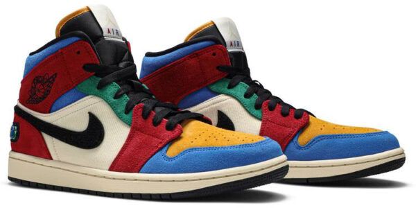 Jordan 1 Mid SE Fearless Blue the Great CU2805-100 - Nicesk photo 3