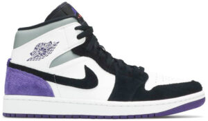 Jordan 1 Mid SE Purple 852542-105 - Nicesk photo 1