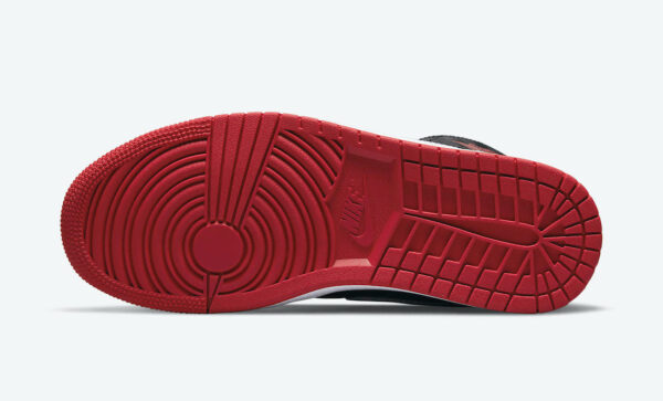 Jordan 1 Mid SE Utility Canvas White Black Gym Red (Women's) DD9338-016 - Nicesk photo 7