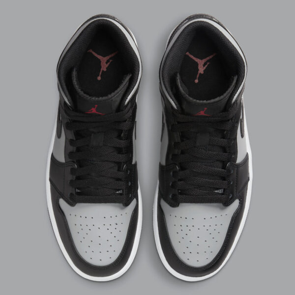 Jordan 1 Mid Shadow Red 554724-096 - Nicesk photo 5