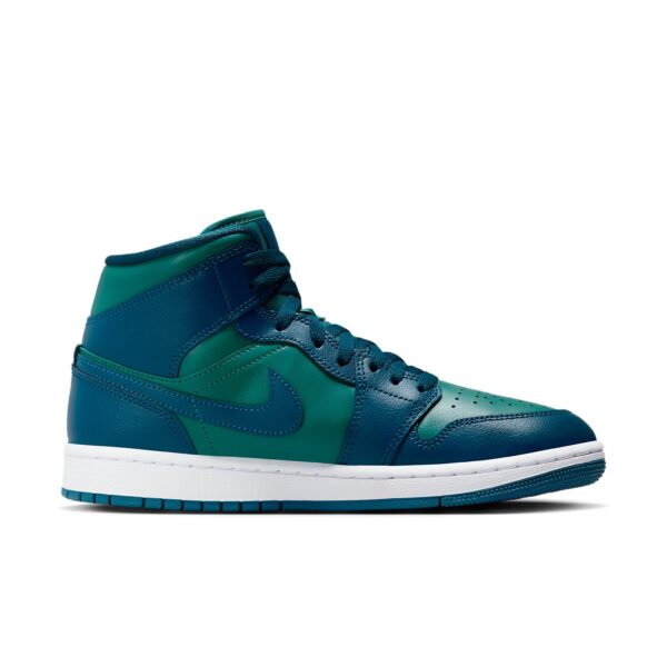 Jordan 1 Mid Teal French Blue (Women's) BQ6472-301 - Nicesk photo 3