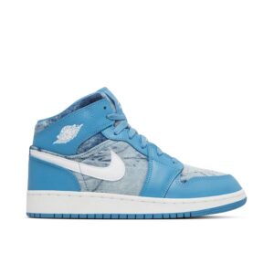 Jordan 1 Mid Washed Denim (GS) DM8951-400 - Nicesk photo 1