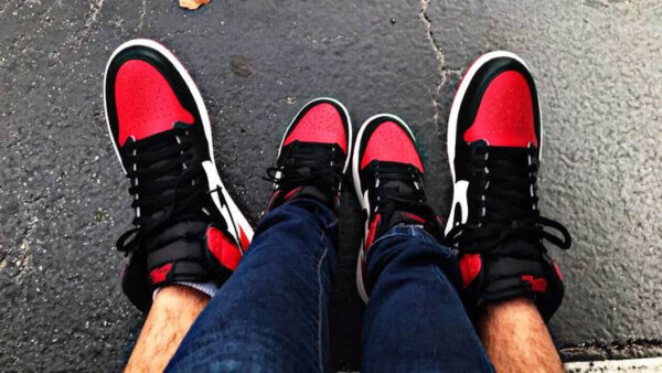 Jordan 1 Retro High Bred Toe 555088-610 - Nicesk photo 6