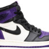 Jordan 1 Retro High Court Purple 555088-501 - Nicesk photo 1