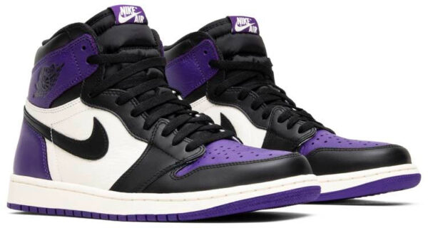 Jordan 1 Retro High Court Purple 555088-501 - Nicesk photo 3
