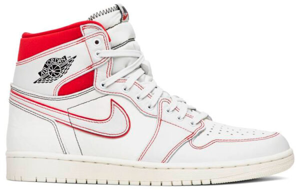 Jordan 1 Retro High Phantom Gym Red 555088-160 - Nicesk photo 1