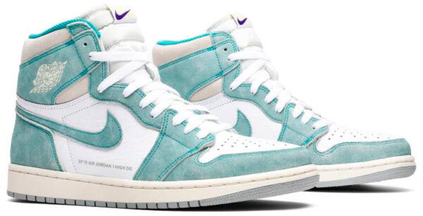 Jordan 1 Retro High Turbo Green 555088-311 - Nicesk photo 5
