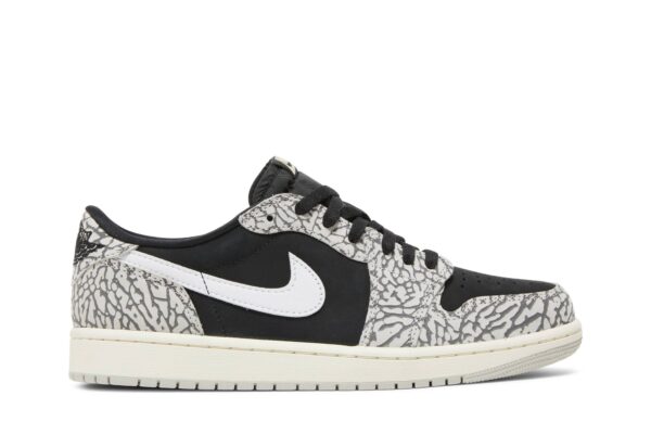 Jordan 1 Retro Low OG Black Cement CZ0790-001 - Nicesk photo 1