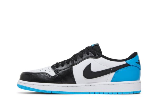 Jordan 1 Retro Low OG Black Dark Powder Blue CZ0790-104 - Nicesk photo 3