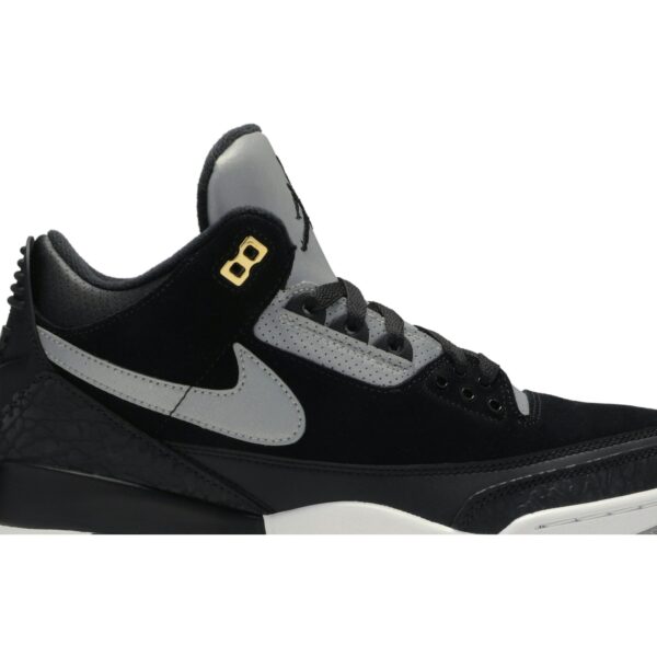Jordan 3 Retro Tinker Black Cement Gold CK4348-007 - Nicesk photo 2