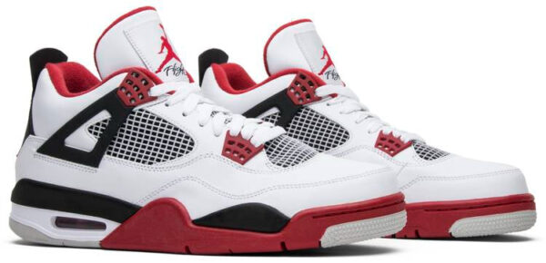 Jordan 4 Retro Fire Red (2012) 308497-110 - Nicesk photo 3