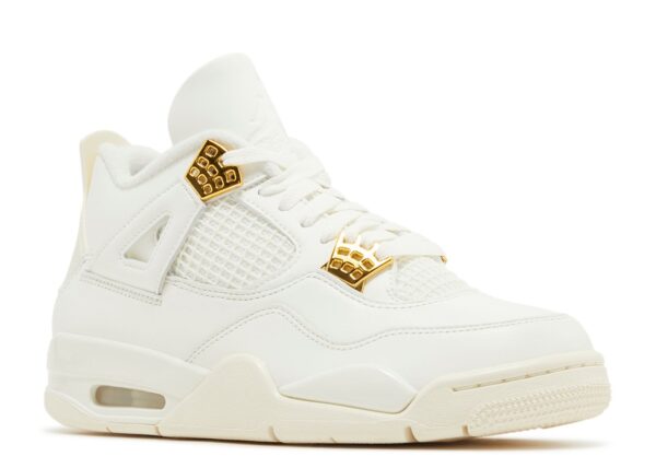 Jordan 4 Retro Metallic Gold (Women's) AQ9129-170 - Nicesk photo 3