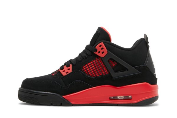 Jordan 4 Retro Red Thunder (GS) 408452-016 - Nicesk photo 3