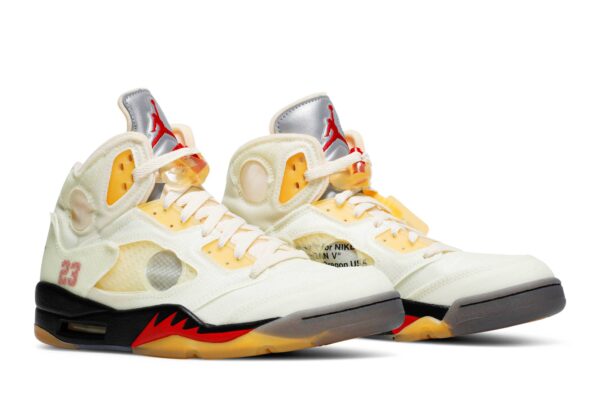 Jordan 5 Retro Off-White Sail DH8565-100 - Nicesk photo 8
