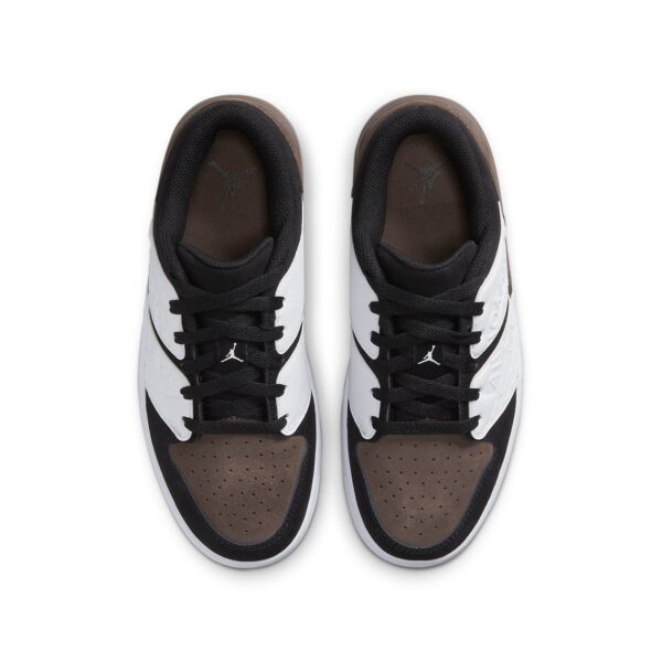 Jordan Nu Retro 1 Low White Palomino Black (GS) FB4412-102 - Nicesk photo 5