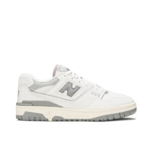 New Balance 550 Aime Leon Dore White Grey BB550ALE - Nicesk photo 1