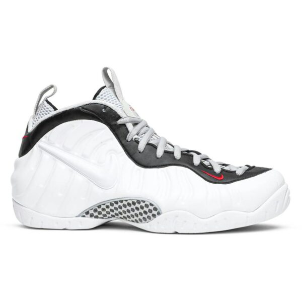 Nike Air Foamposite Pro White Black University Red 624041-103 - Nicesk photo 1