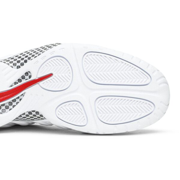 Nike Air Foamposite Pro White Black University Red 624041-103 - Nicesk photo 5