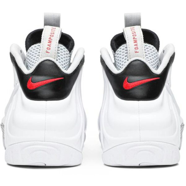 Nike Air Foamposite Pro White Black University Red 624041-103 - Nicesk photo 6