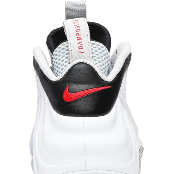 Nike Air Foamposite Pro White Black University Red 624041-103 - Nicesk photo 7