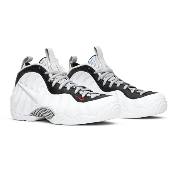 Nike Air Foamposite Pro White Black University Red 624041-103 - Nicesk photo 8