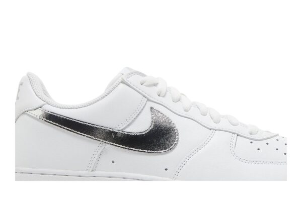 Nike Air Force 1 '07 Low Color of the Month White Metallic Silver DZ6755-100 - Nicesk photo 2