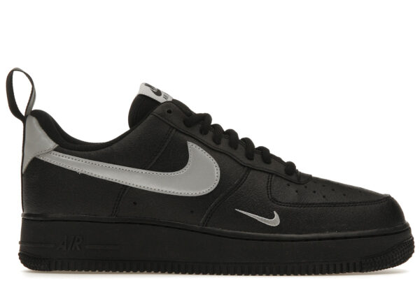 Nike Air Force 1 Low '07 LV8 Black Metallic Silver DX8967-001 - Nicesk photo 1