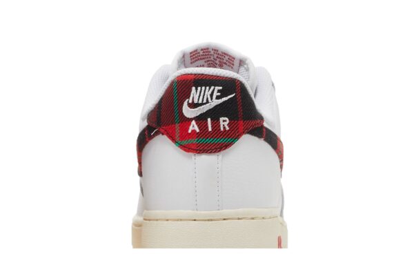 Nike Air Force 1 Low '07 LV8 Tartan Plaid White University Red DV0789-100 - Nicesk photo 7