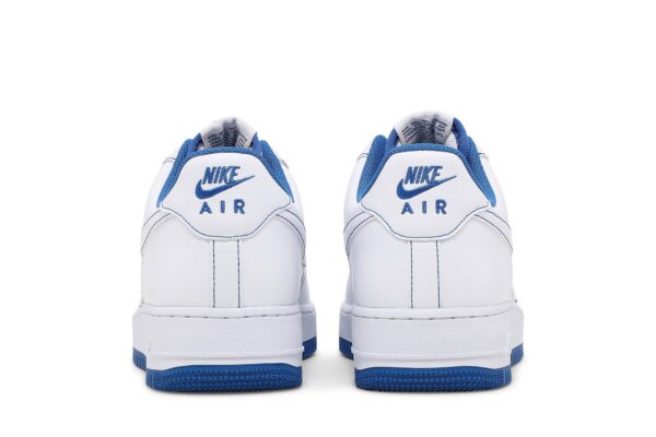 Nike Air Force 1 Low '07 White Game Royal CV1724-101 - Nicesk photo 6