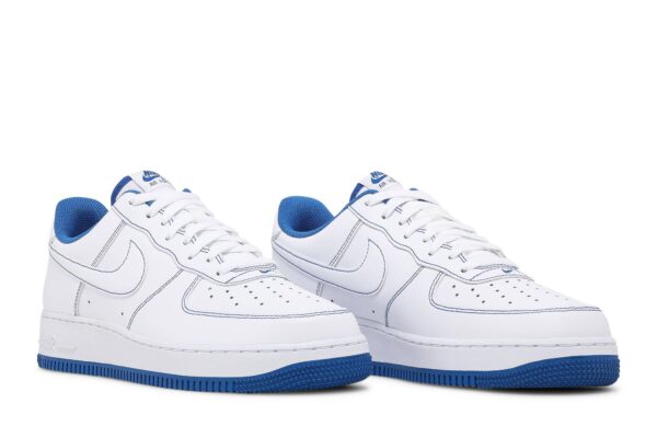 Nike Air Force 1 Low '07 White Game Royal CV1724-101 - Nicesk photo 8
