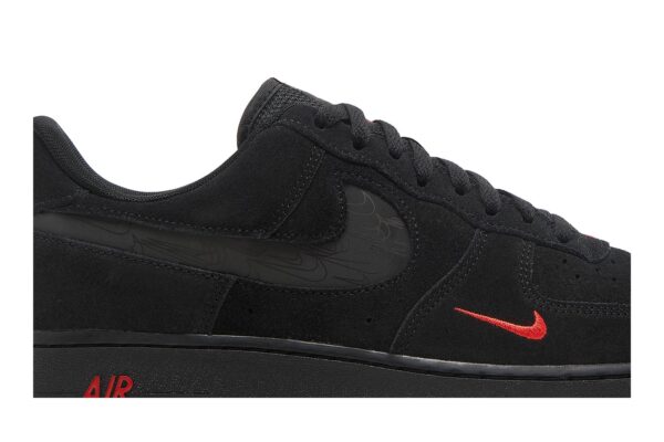 Nike Air Force 1 Low Multi-Swoosh Black Crimson DZ4514-001 - Nicesk photo 2