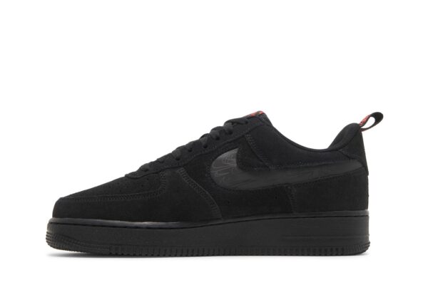 Nike Air Force 1 Low Multi-Swoosh Black Crimson DZ4514-001 - Nicesk photo 3