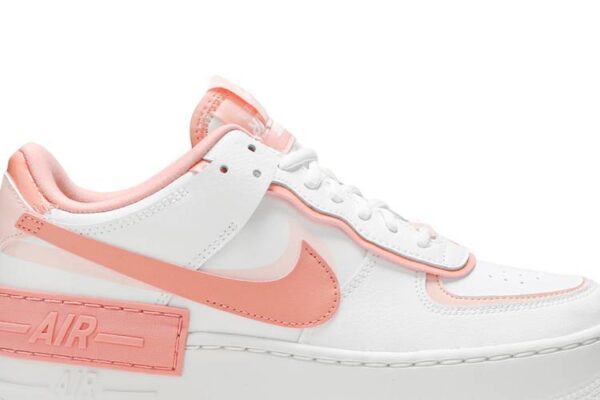 Nike Air Force 1 Low Shadow White Coral Pink (Women's) CJ1641-101 - Nicesk photo 2