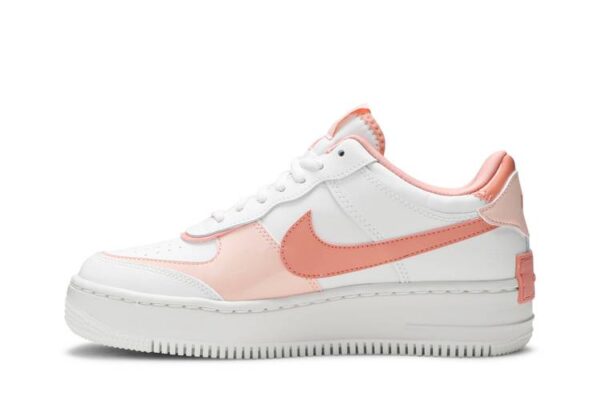 Nike Air Force 1 Low Shadow White Coral Pink (Women's) CJ1641-101 - Nicesk photo 3
