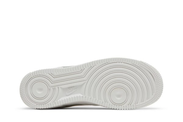 Nike Air Force 1 Low White Gold Glitter Swoosh (Women's) DH4407-101 - Nicesk photo 4