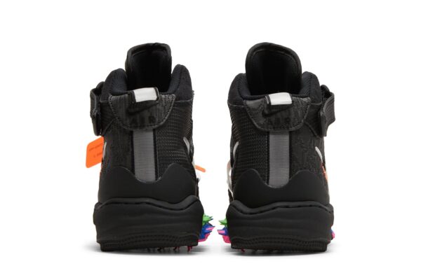 Nike Air Force 1 Mid Off-White Black DO6290-001 - Nicesk photo 6