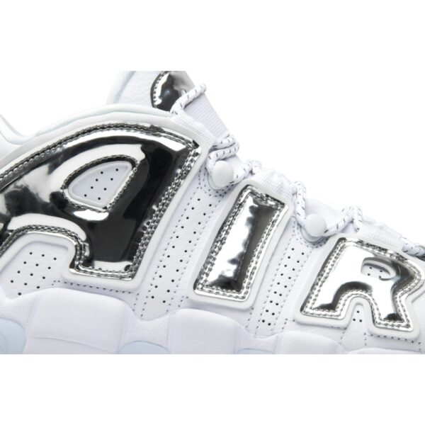 Nike Air More Uptempo Chrome White (Women's) 917593-100 - Nicesk photo 2
