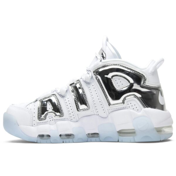 Nike Air More Uptempo Chrome White (Women's) 917593-100 - Nicesk photo 3