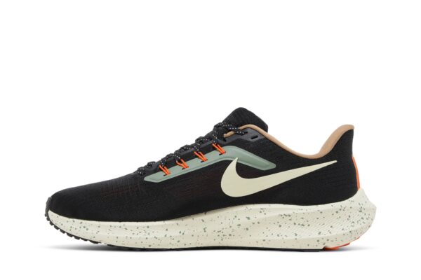 Nike Air Zoom Pegasus 39 Black Green Safety Orange DX6039-071 - Nicesk photo 3