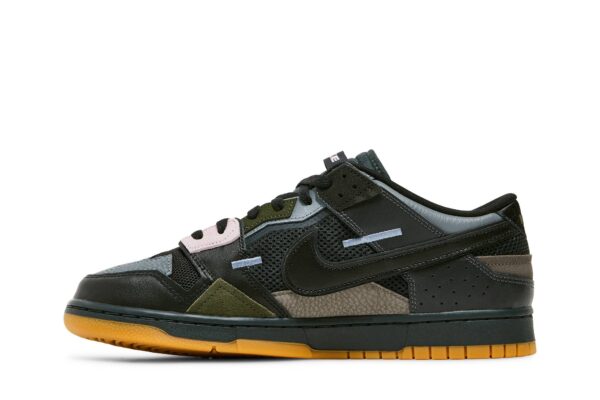Nike Dunk Low Scrap Black Gum DB0500-001 - Nicesk photo 3